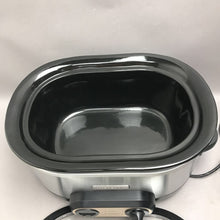 Load image into Gallery viewer, KitchenAid Slow Cooker Crock Pot Stainless Steel - Working (8x16x11)
