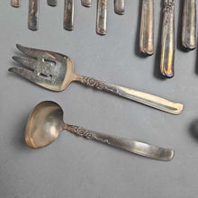 Load image into Gallery viewer, Oneida Prestige Silverplate Partial Flatware Set - Gay Adventure (43pcs)
