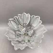 Load image into Gallery viewer, Vintage Mikasa Tulip Satin Frosted Glass Pedestal Bowl (6.5")
