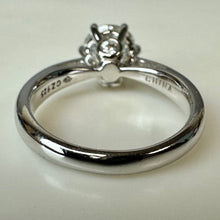 Load image into Gallery viewer, Diamonique Sterling Simulated Diamond Engagement Ring sz 7
