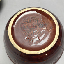 Load image into Gallery viewer, Marcrest Brown Daisy Dot Stoneware Casserole / Dutch Oven (5.5x8.25)
