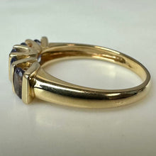 Load image into Gallery viewer, 14K Gold Tanzanite Ring sz 8 (3.6g)
