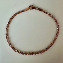 Load image into Gallery viewer, 14K Rose Gold 7.25" Bracelet (2.9g)
