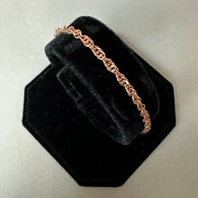 Load image into Gallery viewer, 14K Rose Gold 7.25" Bracelet (2.9g)
