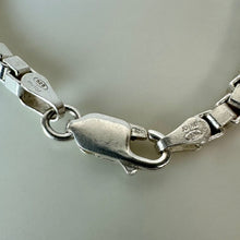 Load image into Gallery viewer, Milor Sterling Thick Box Chain 30" Necklace (38.9g)
