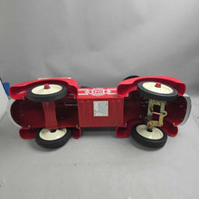 Load image into Gallery viewer, Red Metal "Hook &amp; Ladder" Fire Truck Ride-On Toy (15x30x10)
