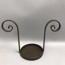 Load image into Gallery viewer, Rustic Metal Candle Holder (7")
