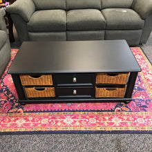 Load image into Gallery viewer, Hamma Tables Black Coffee Table (20x48x24)
