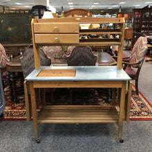 Load image into Gallery viewer, Terrace Access Cedar Work Station / Potting Bench (59x46x23 -20" Drop)
