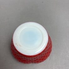 Load image into Gallery viewer, Hazel Atlas Strawberry Milk Glass Jam/Jelly Jar (4")

