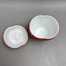 Load image into Gallery viewer, Hazel Atlas Strawberry Milk Glass Jam/Jelly Jar (4")
