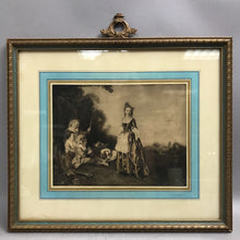 Load image into Gallery viewer, Antique Gold Framed Victorian Print (12x14)
