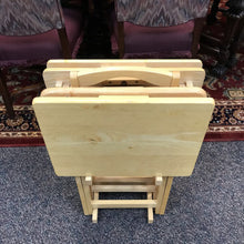 Load image into Gallery viewer, TV Tray (set of 4 w/Stand)

