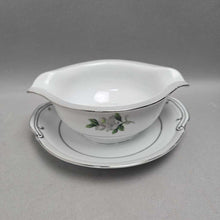 Load image into Gallery viewer, Gold Coast China 'First Love' Gravy Boat w/ Attached Underplate (~3x7x7.5)
