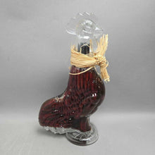 Load image into Gallery viewer, Glass Rooster Preserved Peppers Decanter (~13")
