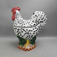 Load image into Gallery viewer, Ceramic Chicken/Rooster Cookie Jar (~12.25x10x6.5)
