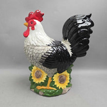 Load image into Gallery viewer, Ceramic Chicken/Rooster Cookie Jar (~12.25x10x6.5)
