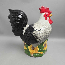 Load image into Gallery viewer, Ceramic Chicken/Rooster Cookie Jar (~12.25x10x6.5)
