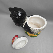 Load image into Gallery viewer, Ceramic Chicken/Rooster Cookie Jar (~12.25x10x6.5)
