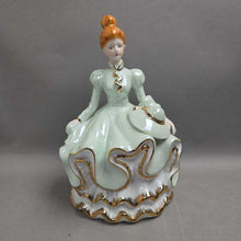 Load image into Gallery viewer, Porcelain Southern Belle Figurine (10")
