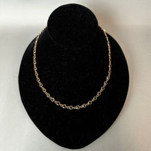 Load image into Gallery viewer, Milor Rose Gold Plated Bronze Black Crystal Station Necklace (18")
