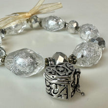 Load image into Gallery viewer, Alexa's Angels Prayer Box Beaded Stretch Bracelet
