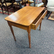 Load image into Gallery viewer, Antique Walnut Table Desk w/Drawer (28x34x22)

