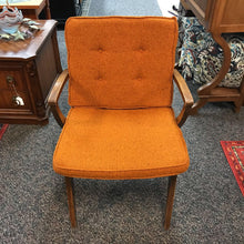 Load image into Gallery viewer, Mid-Century Modern Orange Chair (33x21x24)
