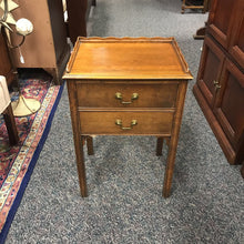 Load image into Gallery viewer, Antique Walnut Nightstand 2 Drawer(28x18x14)
