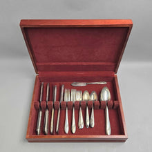 Load image into Gallery viewer, Oneida Silverplate Flatware Set - Queen Bess II (47pc)
