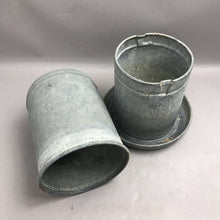 Load image into Gallery viewer, Vintage Galvanized Metal Chicken Waterer (13")
