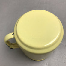 Load image into Gallery viewer, Vintage Yellow Enamelware Farmhouse Pitcher (6")
