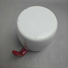 Load image into Gallery viewer, Vintage White &amp; Red Enamel Pitcher (~7x8x5.5)
