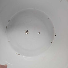 Load image into Gallery viewer, White &amp; Black Enamel Tub/Basin (As-Is) (5.5x16x18)
