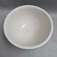 Load image into Gallery viewer, Blue &amp; White Stoneware Mixing Bowl (~4.75x8.5)
