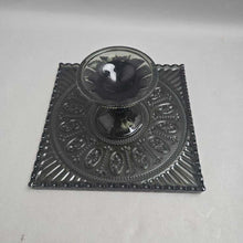 Load image into Gallery viewer, Black Glass Cake Stand (~4.5x10)
