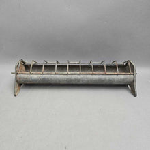 Load image into Gallery viewer, ALG Galvanized Metal Chicken Feeder (3x13x5)
