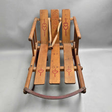 Load image into Gallery viewer, Vintage Kalamazoo Baby Sled (~15x12x27)
