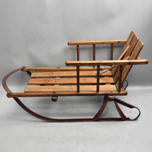 Load image into Gallery viewer, Vintage Kalamazoo Baby Sled (~15x12x27)
