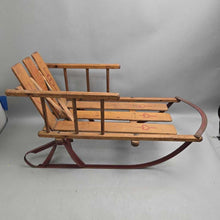 Load image into Gallery viewer, Vintage Kalamazoo Baby Sled (~15x12x27)
