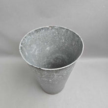 Load image into Gallery viewer, Galvanized Bucket / Conical Vase (~12.5x8.5)
