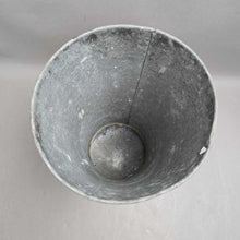 Load image into Gallery viewer, Galvanized Bucket / Conical Vase (~12.5x8.5)
