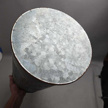 Load image into Gallery viewer, Galvanized Metal Olive Bucket (18.5x9.5)
