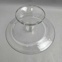 Load image into Gallery viewer, Anchor Hocking Clear Glass Pedestal Cake Plate Stand (4.25x10.5)
