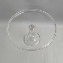 Load image into Gallery viewer, Clear Glass Pedestal Cake Plate Stand (~6x9.25)
