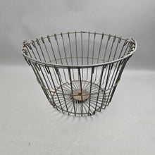 Load image into Gallery viewer, Primitive Metal Egg Basket (~9x14.5)
