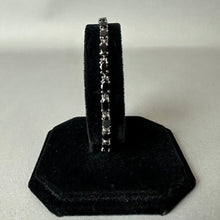 Load image into Gallery viewer, Sterling Black Tourmaline Tennis Bracelet (7.25")

