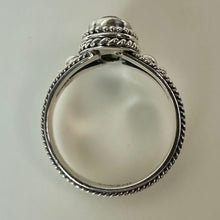 Load image into Gallery viewer, Sterling Peridot Ring sz 8
