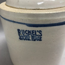 Load image into Gallery viewer, Ruckels Stoneware Crock Jug
