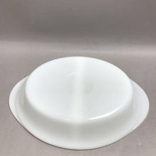 Load image into Gallery viewer, Vintage Glassbake White Milk Glass Divided Serving Dish Oval Relish Tray (9")
